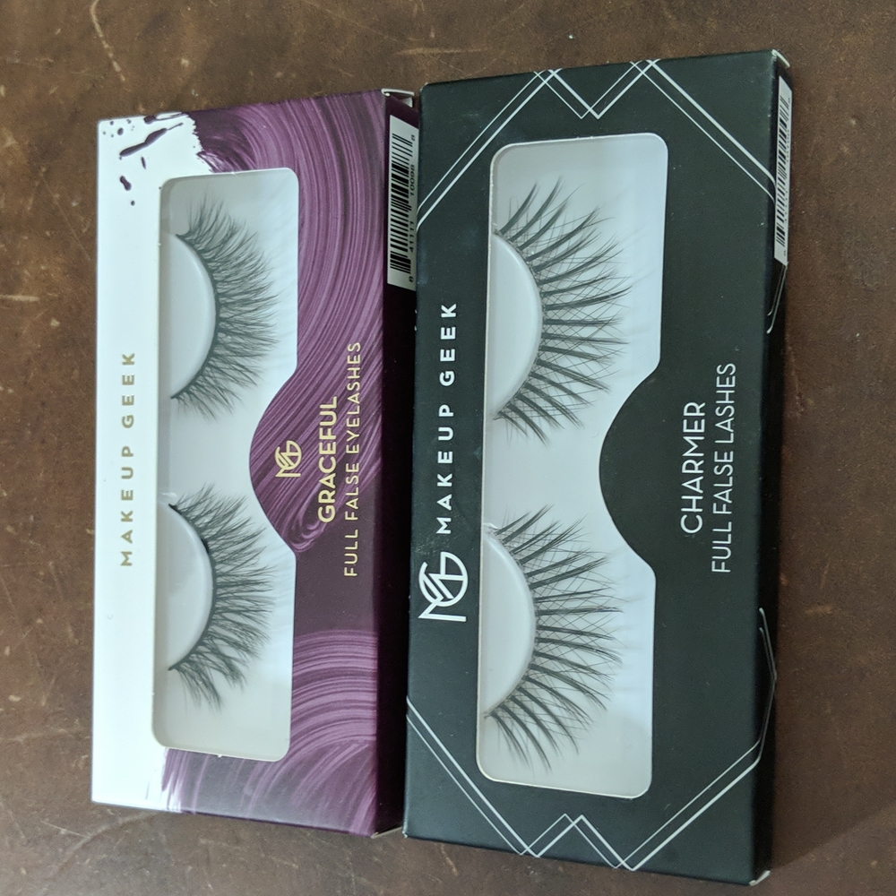 Makeup geek lashes bundle - 3 for 14$!